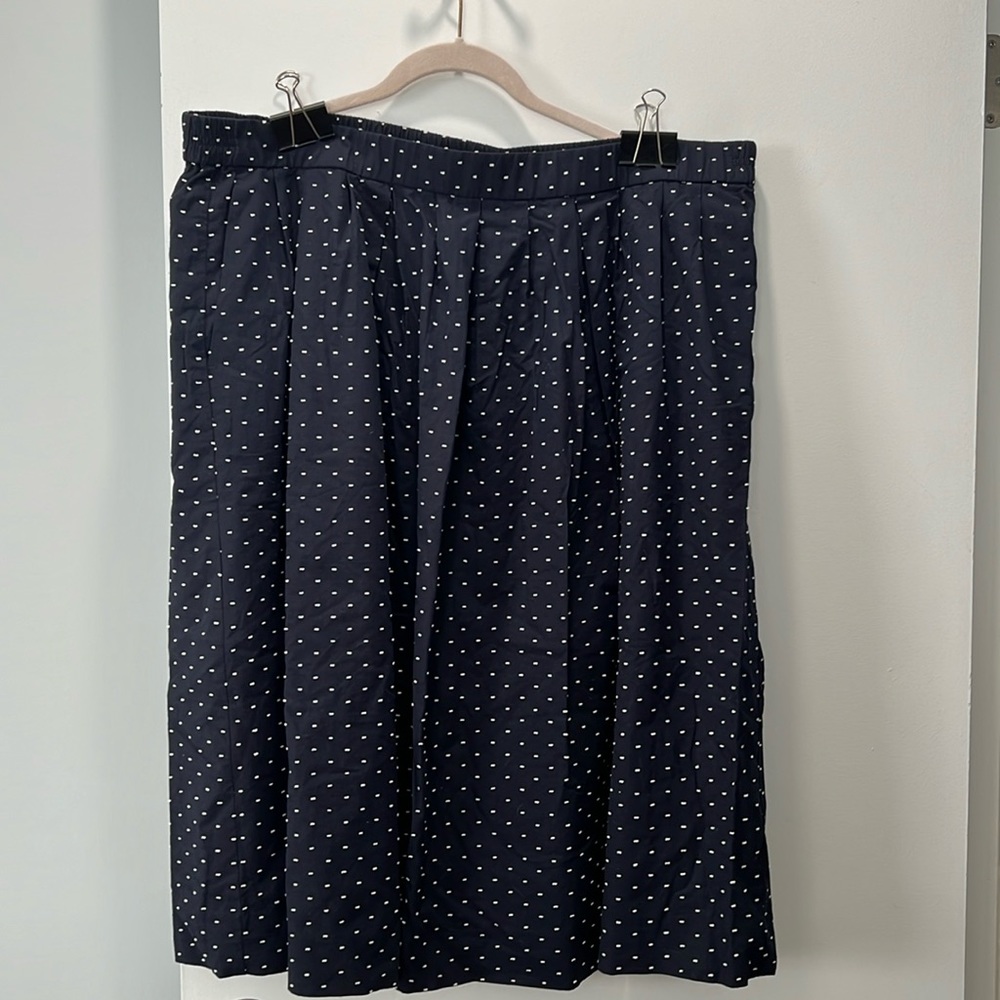J. Crew pleated skirt